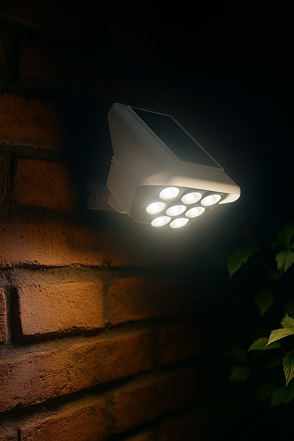 Foco Solar Exterior con Sensor de Movimiento y Diseño de Cámara | IP65 Impermeable