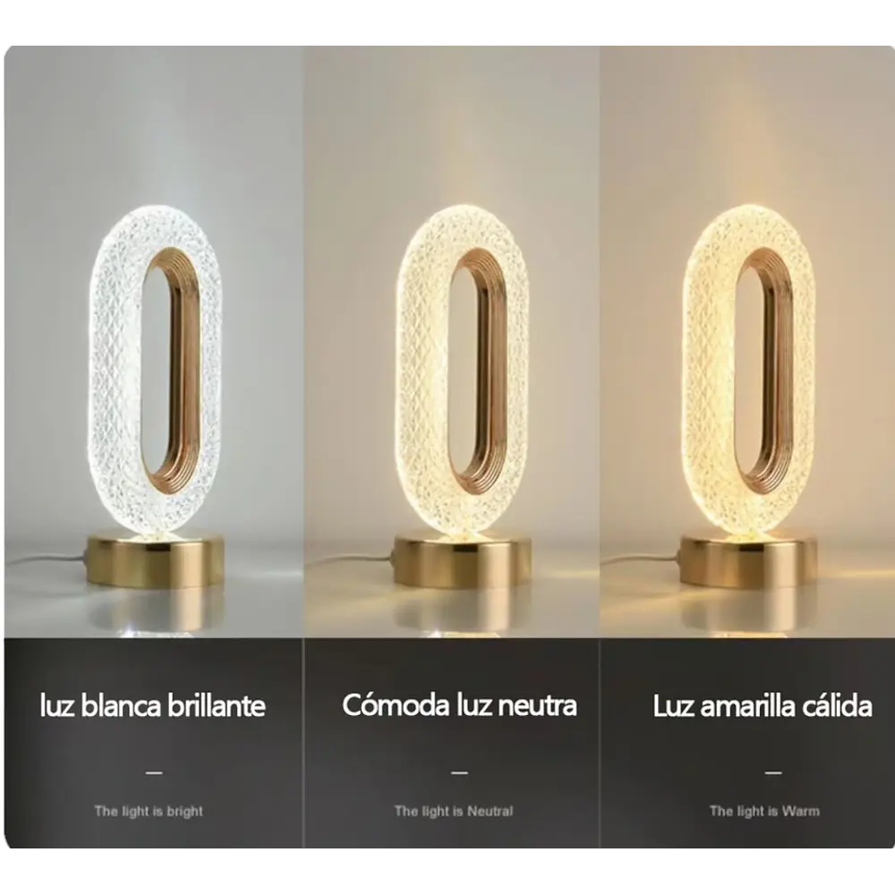Lampara ovalada Usb