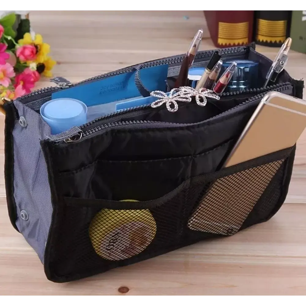 Organizador de Carteras con Compartimentos – Bolso Práctico