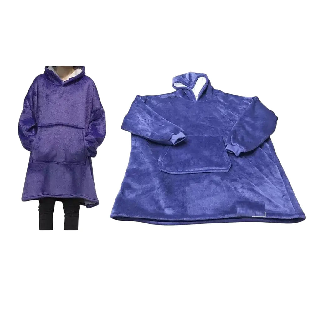Poleron Sherpa con Capucha XL