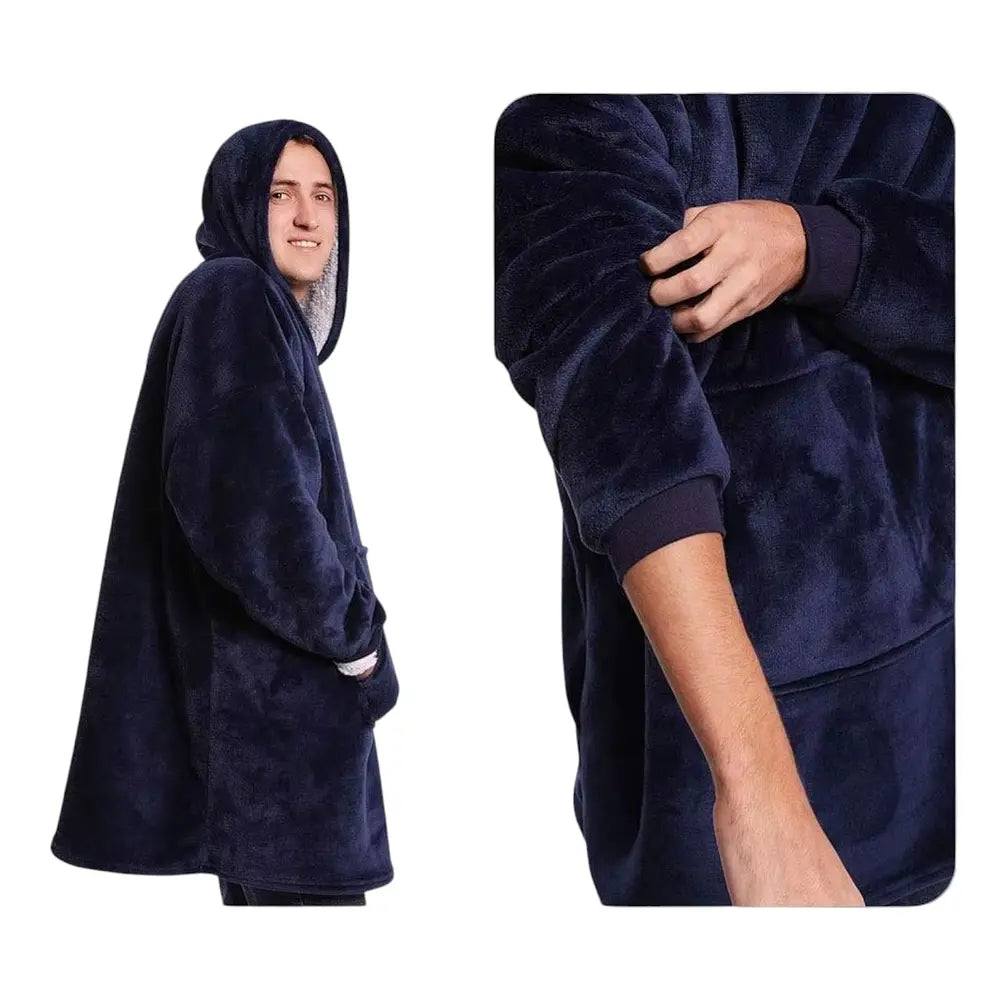 Poleron Sherpa con Capucha XL