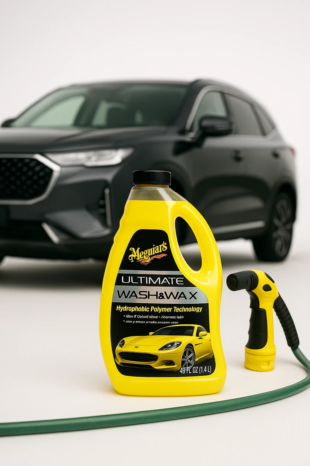 Shampoo Meguiar's Ultimate Wash & Wax 1.4L Para Auto | Brillo y Protección Premium con cera