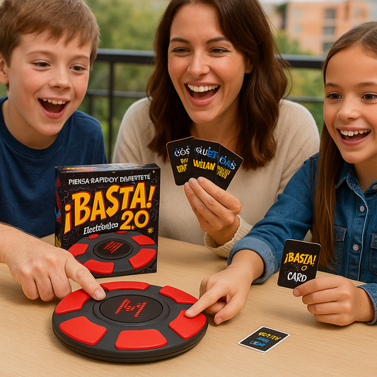 🧠🎉 ¡BASTA! 2.0 Electrónico – El Juego de Pensar Rápido y Divertirse en Grande