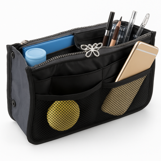 Organizador de Carteras con Compartimentos – Bolso Práctico