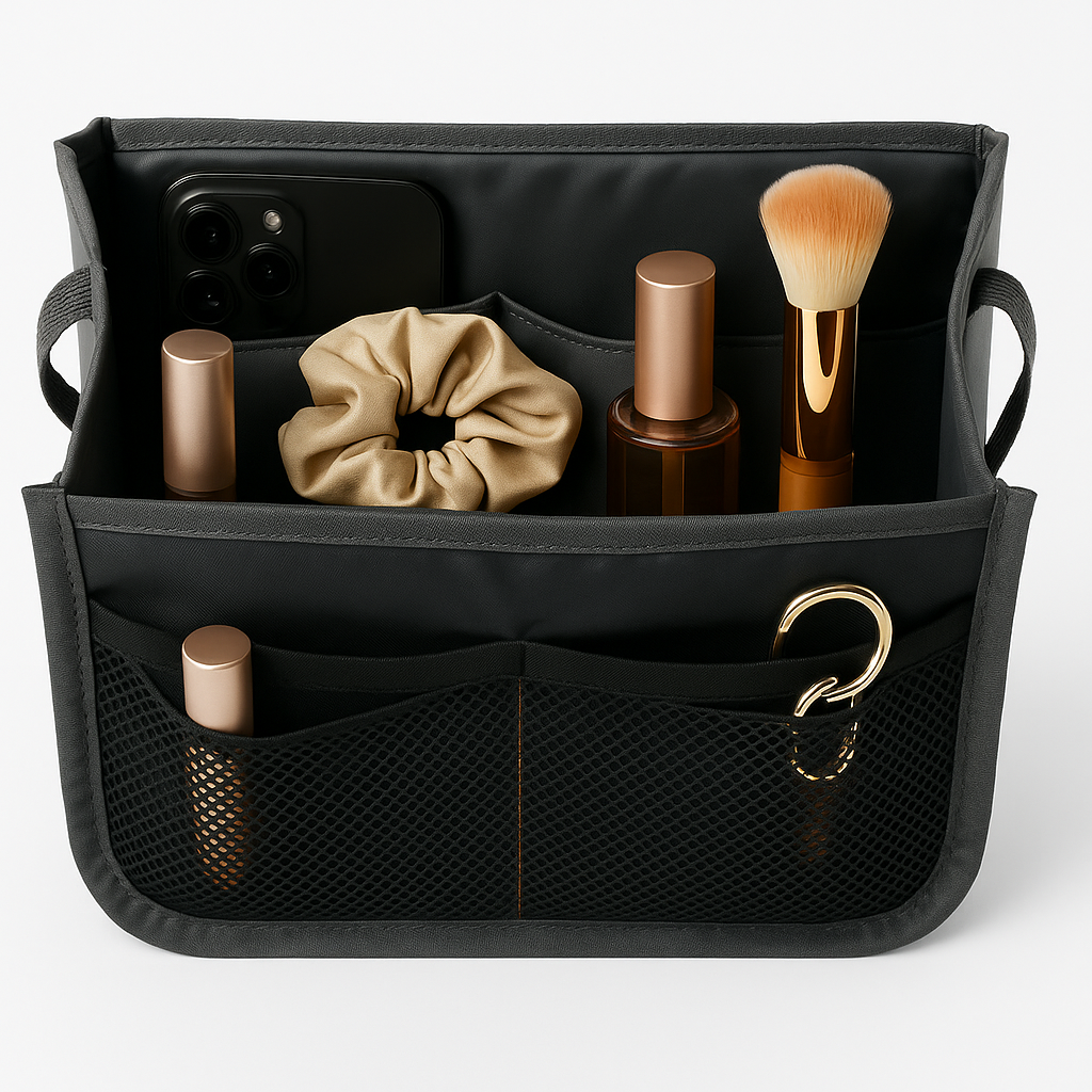 Organizador de Carteras con Compartimentos – Bolso Práctico