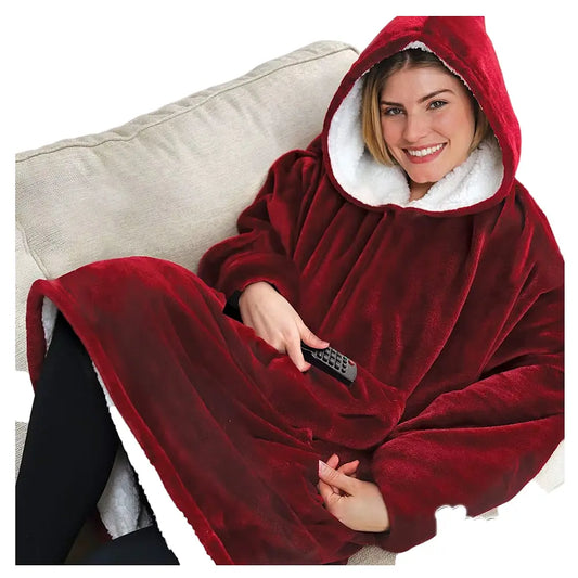 Poleron Sherpa con Capucha XL